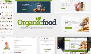 OrganicFood – Food, Alcohol, Cosmetics OpenCart Theme (Included Color Swatches)