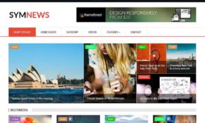 SymNews – News & Magazine Drupal 9 Theme