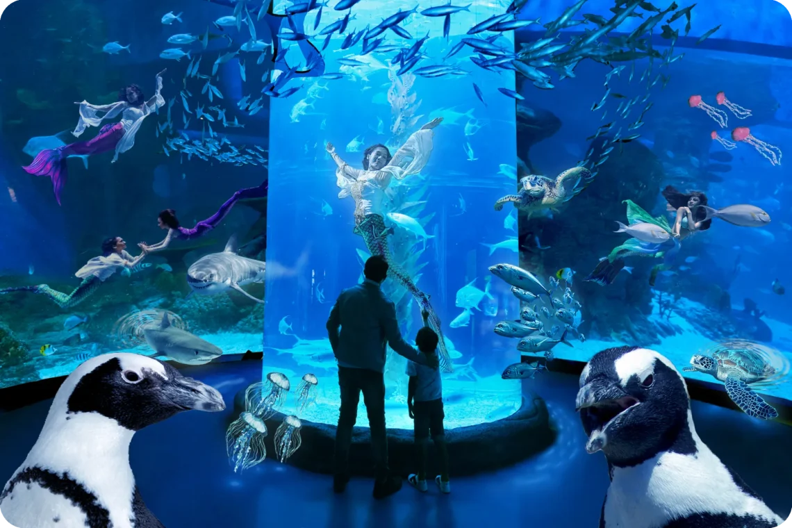 wisata akuarium Jakarta